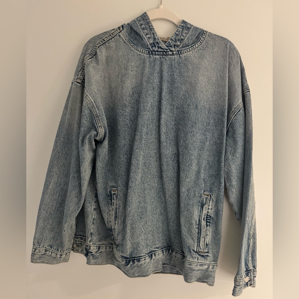 Zara Denim Jacket with hood